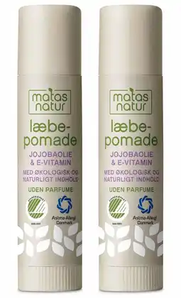 Jojobaolie og E-vitamin Læbepomade