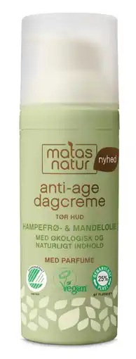 Hampefrø- & Mandelolie Anti-Age Dagcreme