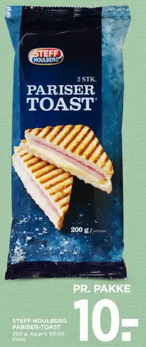 MENY STEFF HOULBERG PARISER-TOAST tilbud