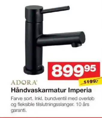 Bauhaus Håndvaskarmatur Imperia tilbud