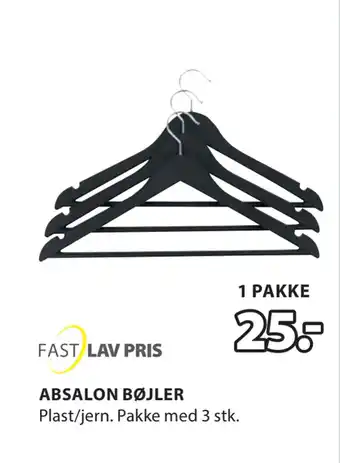 JYSK ABSALON BØJLER tilbud