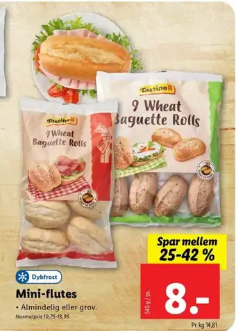 Lidl Mini-flutes tilbud