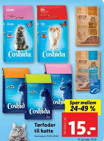 Lidl Tørfoder til katte tilbud