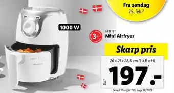 Lidl Mini Airfryer tilbud