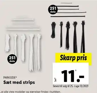 Lidl Sæt med strips tilbud