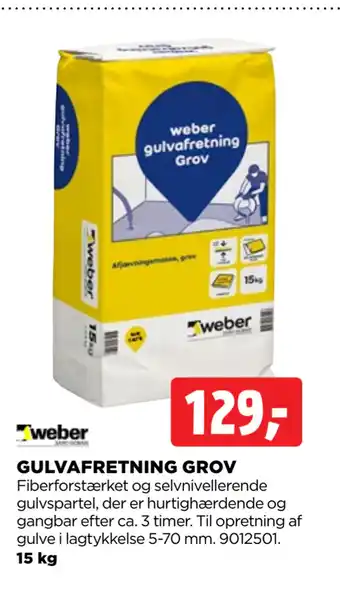 jem & fix GULVAFRETNING GROV tilbud