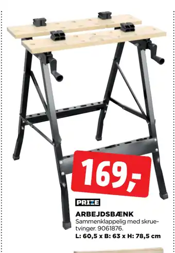 jem & fix ARBEJDSBÆNK tilbud