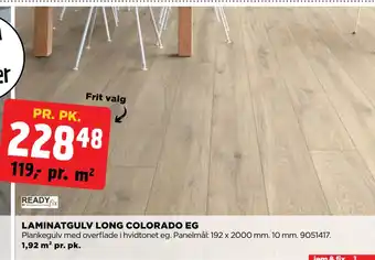 jem & fix LAMINATGULV LONG COLORADO EG tilbud