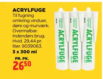 jem & fix ACRYLFUGE tilbud