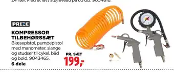 jem & fix KOMPRESSOR TILBEHØRSSÆT tilbud