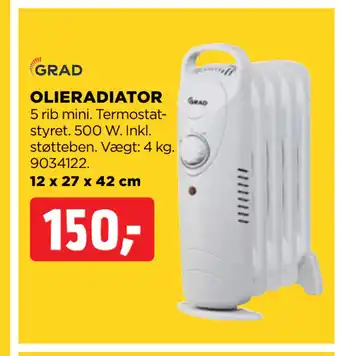 jem & fix OLIERADIATOR tilbud