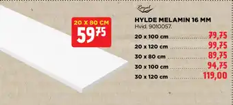 jem & fix HYLDE MELAMIN 16 MM tilbud