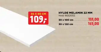 jem & fix HYLDE MELAMIN 22 MM tilbud