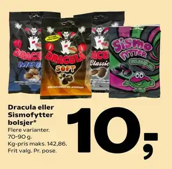 Dracula eller Sismofytter bolsjer