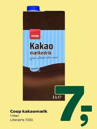 Coop 365 Coop kakaomælk tilbud