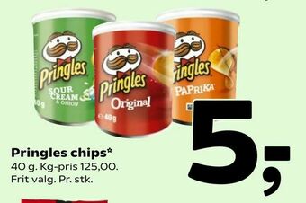 Coop 365 Pringles chips tilbud