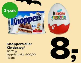 Knoppers eller Kinderæg