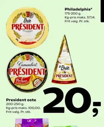 Coop 365 President oste tilbud