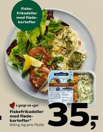 Coop 365 Fiskefrikadeller med flødekartofler tilbud
