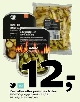 Kartofler eller pommes frites