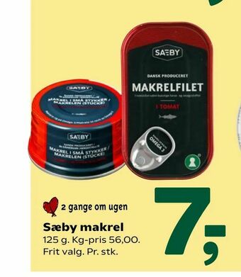 Coop 365 Sæby makrel tilbud