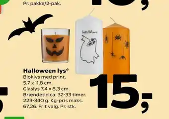 Coop 365 Halloween lys tilbud