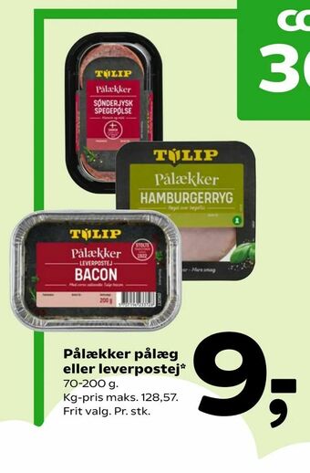 Coop 365 Pålækker pålæg eller leverpostej tilbud