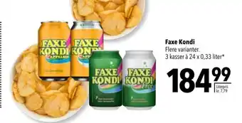 Citti Faxe Kondi tilbud