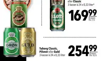 Citti Tuborg Classic, Pilsner eller Guld tilbud