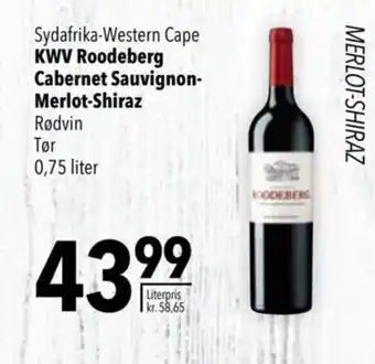 KWV Roodeberg Cabernet Sauvignon-Merlot-Shiraz