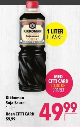 Citti Kikkoman Soja-Sauce tilbud