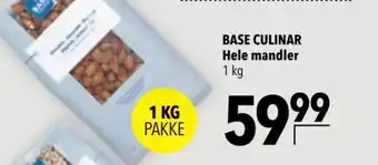 Citti BASE CULINAR Hele mandler tilbud