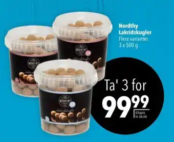 Citti Nordthy Lakridskugler tilbud