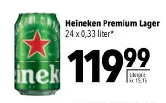 Citti Heineken Premium Lager tilbud