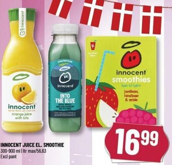Løvbjerg Innocent Juice El. Smoothie 300-900 ml tilbud