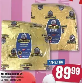 Løvbjerg Allans Guld Ost 45+ 1,9-2,1kg tilbud
