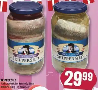 Løvbjerg Skipper Sild 1180/525-600g tilbud