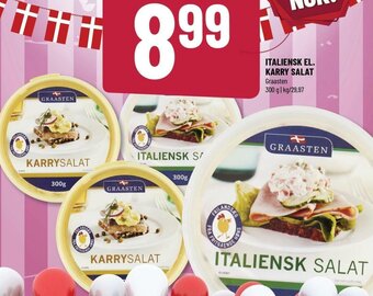 Løvbjerg Italiensk El. Karry Salat 300g tilbud