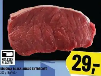 Løvbjerg Uruguay Black Angus Entrecote 200g tilbud