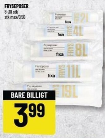 Løvbjerg Fryseposer tilbud