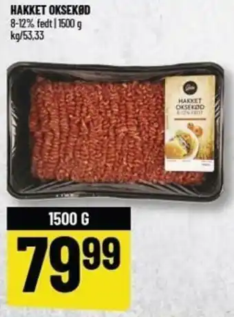 Løvbjerg Hakket Oksekød 1500g tilbud
