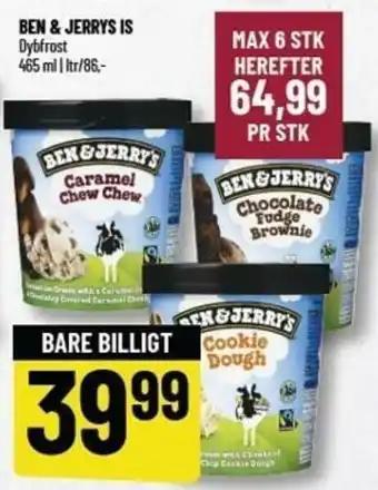 Løvbjerg Ben & Jerry's Is 465 ml tilbud