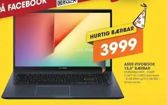 Expert Asus Vivobook 15,6" Bærbar tilbud