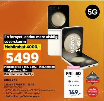 Power SAMSUNG GALAXY Z FLIPS 5G 256 GB tilbud