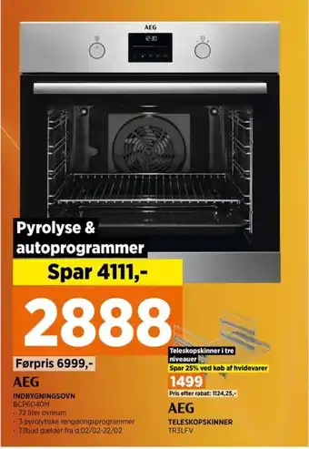 Power INDBYGNINGSOVN tilbud