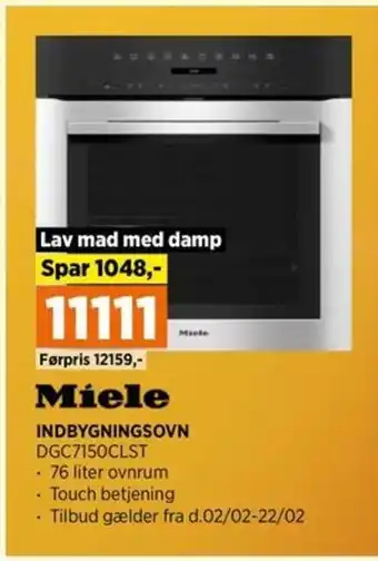 Power INDBYGNINGSOVN tilbud