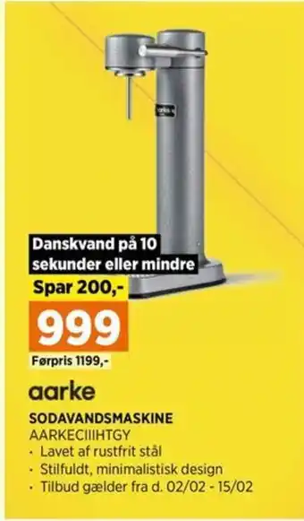 SODAVANDSMASKINE