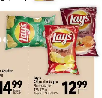 Lay’s Chips eller bugles