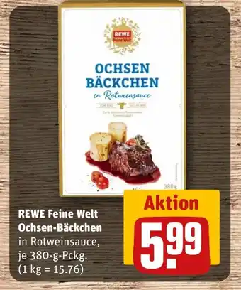 REWE REWE Feine Welt Ochsen-Bäckchen tilbud