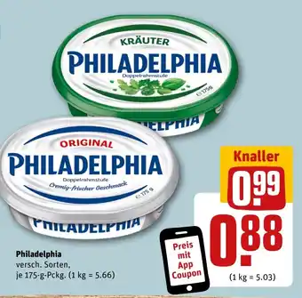 REWE DE Philadelphia tilbud